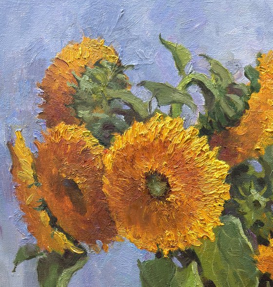 Sunflowers Still life