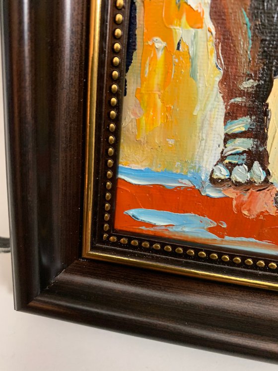 Elephant. S. framed.