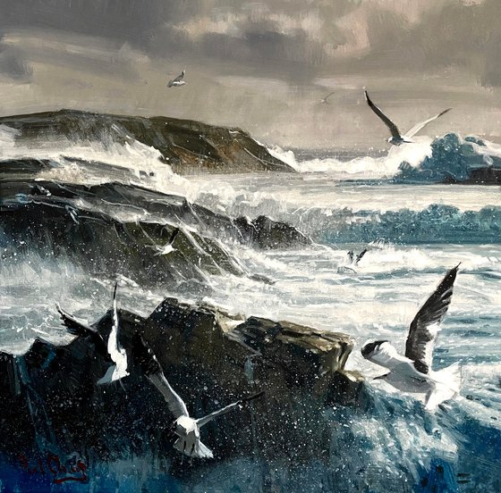 Soaring Above the Waves
