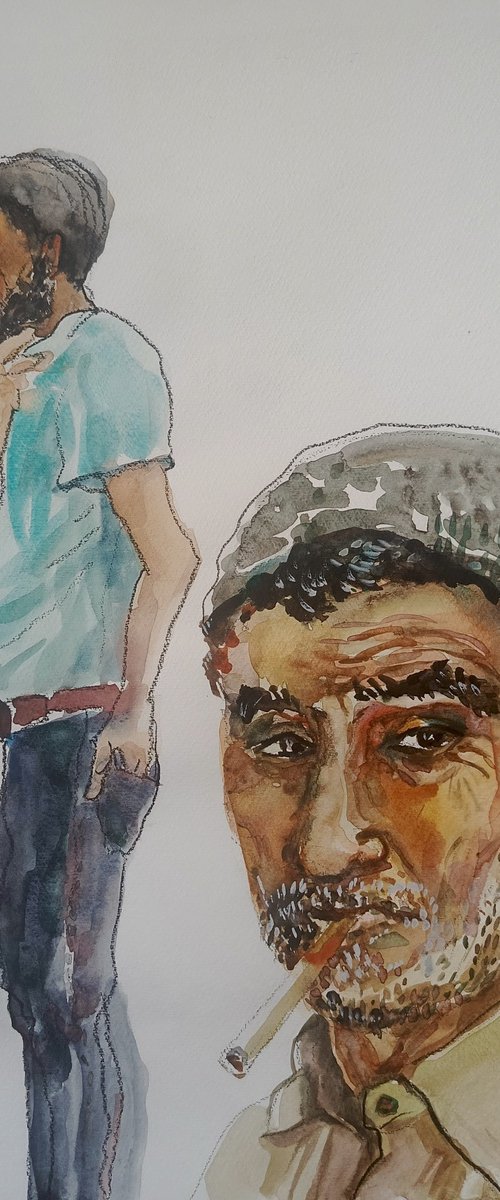 Turkish men 2 by Oxana Raduga