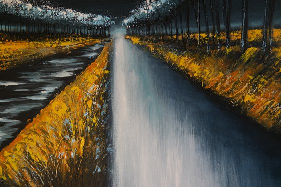 In the land of Frost and Ice III -  Fields and Colors Series
