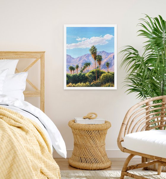 Palm Springs desert mountains