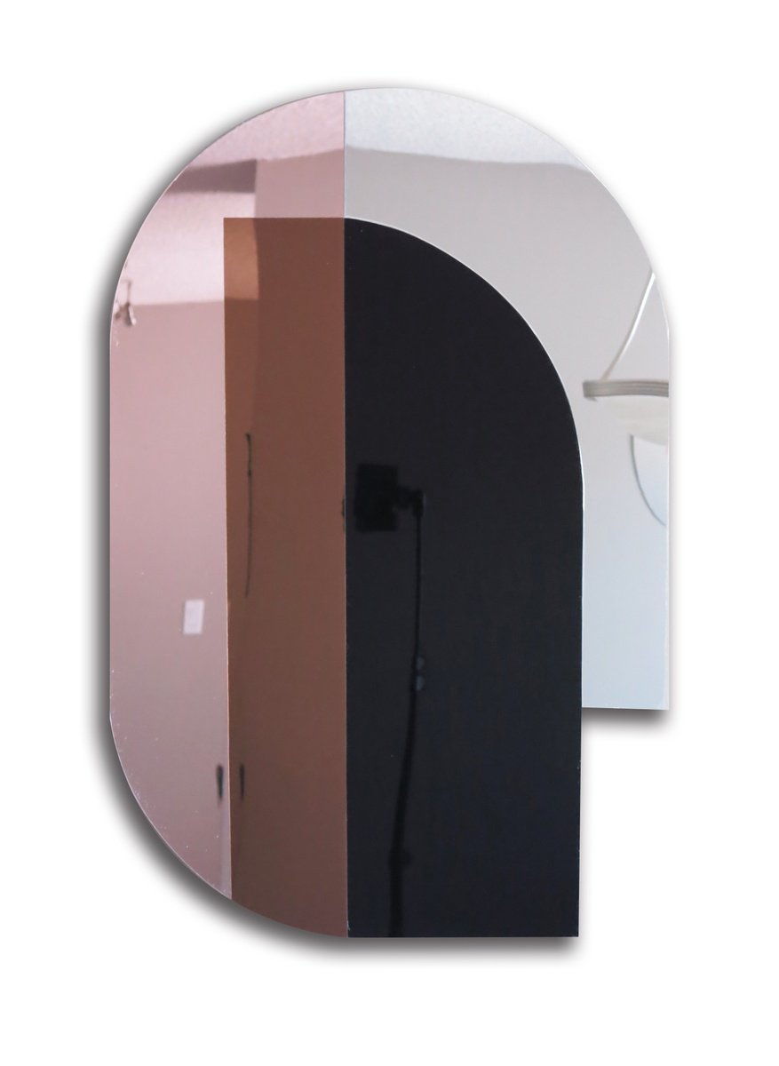 Geometric Abstract Collage By Dong Su, 18 X 26, Symmetry Of Contrast, Original Artwork