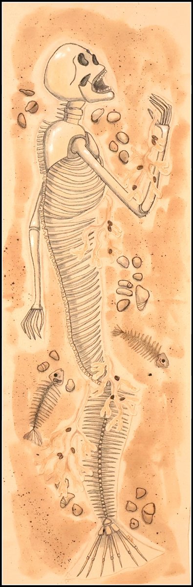 Siren Songs Lost By Mariann Johansen-Ellis, 19 X 60, Artwork For Sale On Artfinder