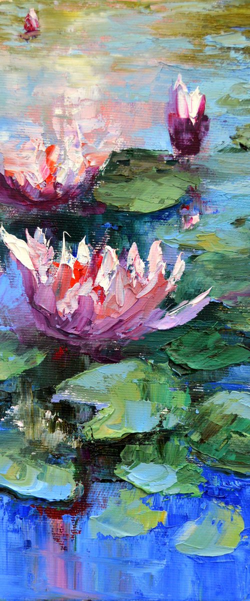 Water lily inspiration by Elena Lukina