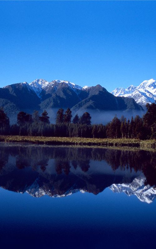 Lake Matheson, New Zealand by Paula Smith