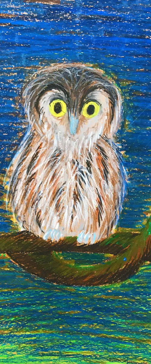 Owl by Anastasia Terskih
