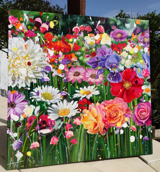 you made the flowers dance