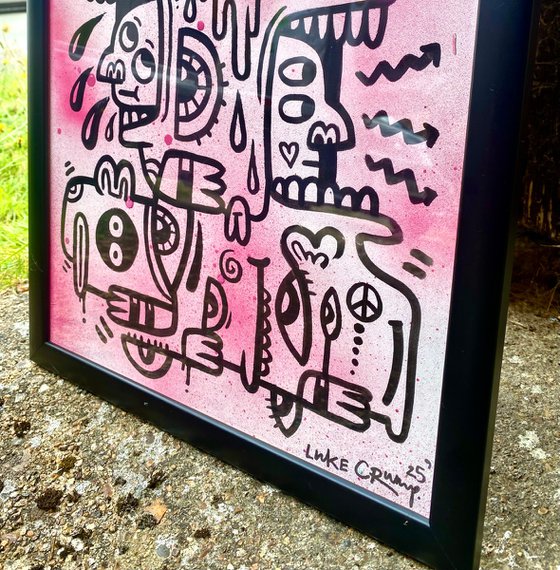 Pink Puzzled People