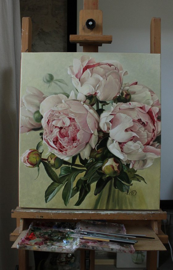 Bouquet of peonies
