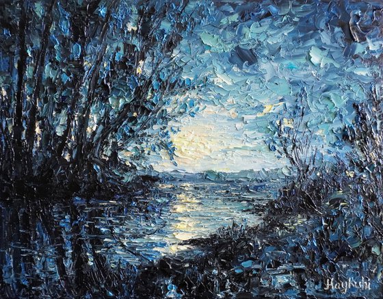 Stillness in Blue