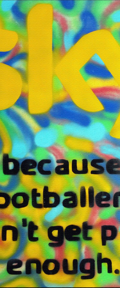 SKY (ON A BOX CANVAS). by Juan Sly