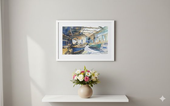 Inside the Boathouse