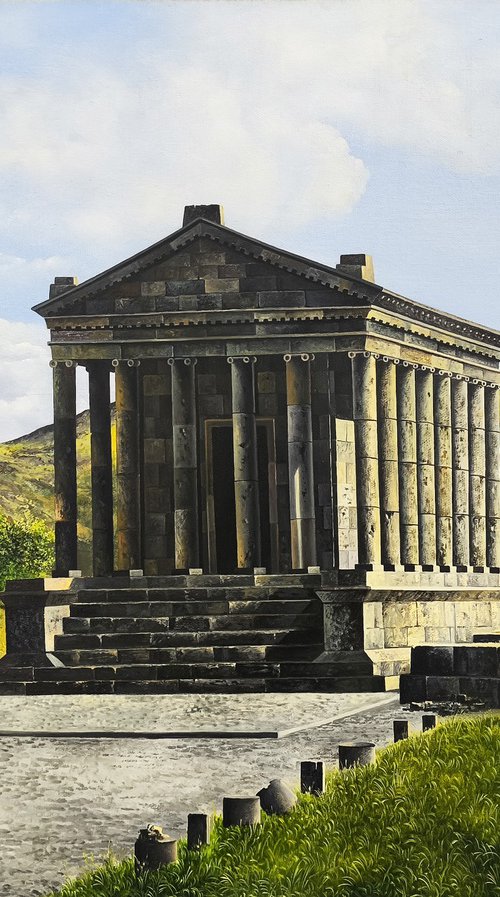Garni Pagan Temple by Sergei Miqaielyan