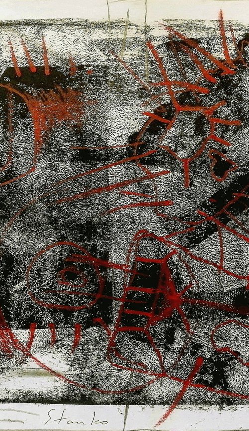 Abstract landscape by Stanislav Bojankov