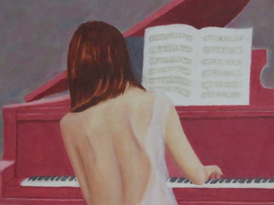 Marina At The Piano #2