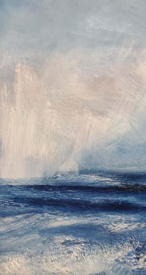 Sea Squall - Oil Painting, stunning, gorgeous by Mel Graham