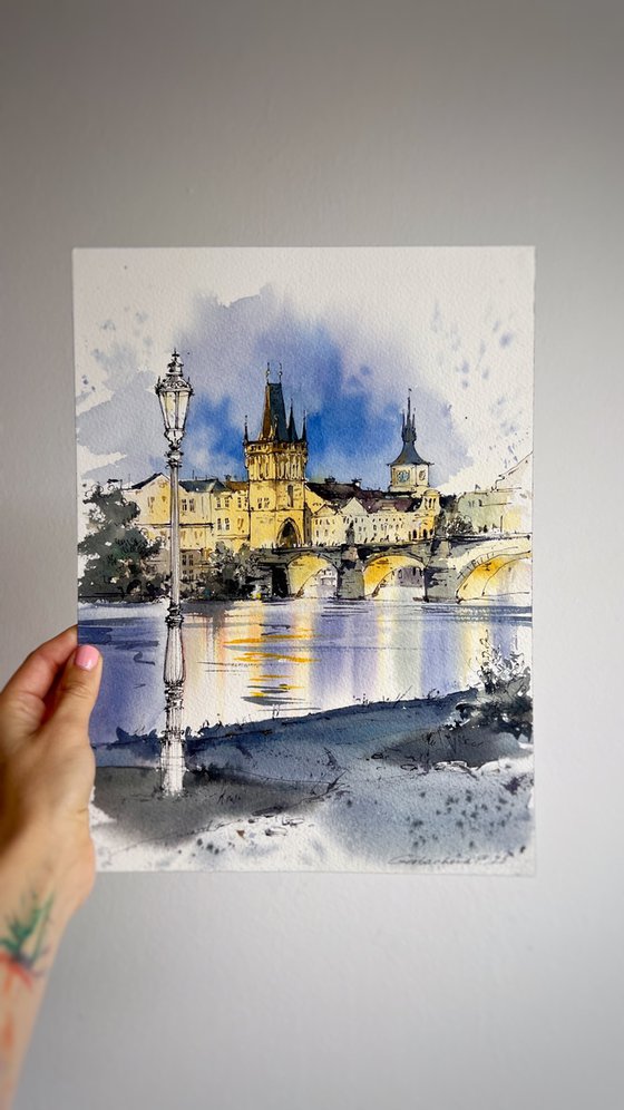 Paris and Prague(Diptych)
