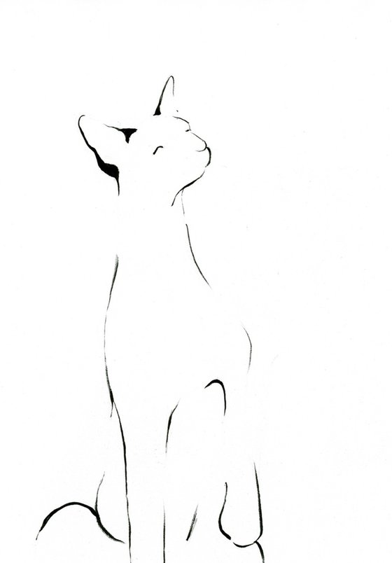 Cat 1 (cycle of minimalist cats)