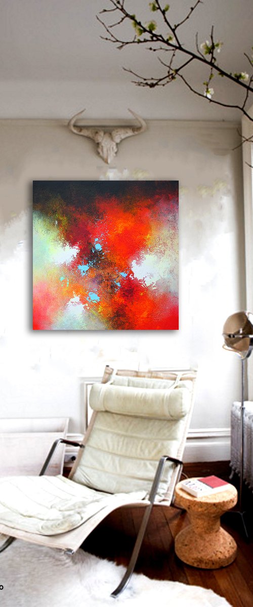 100x100cm. / Abstract ART / Episode 88 by Alex Senchenko