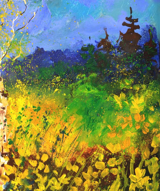 Yellow spring