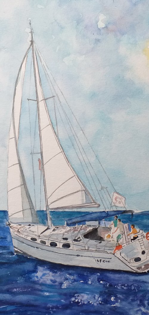 SAILING by Zoran Mihajlović Muza
