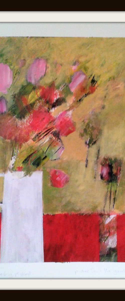 Abstract Tulips 3 by Jan Rippingham