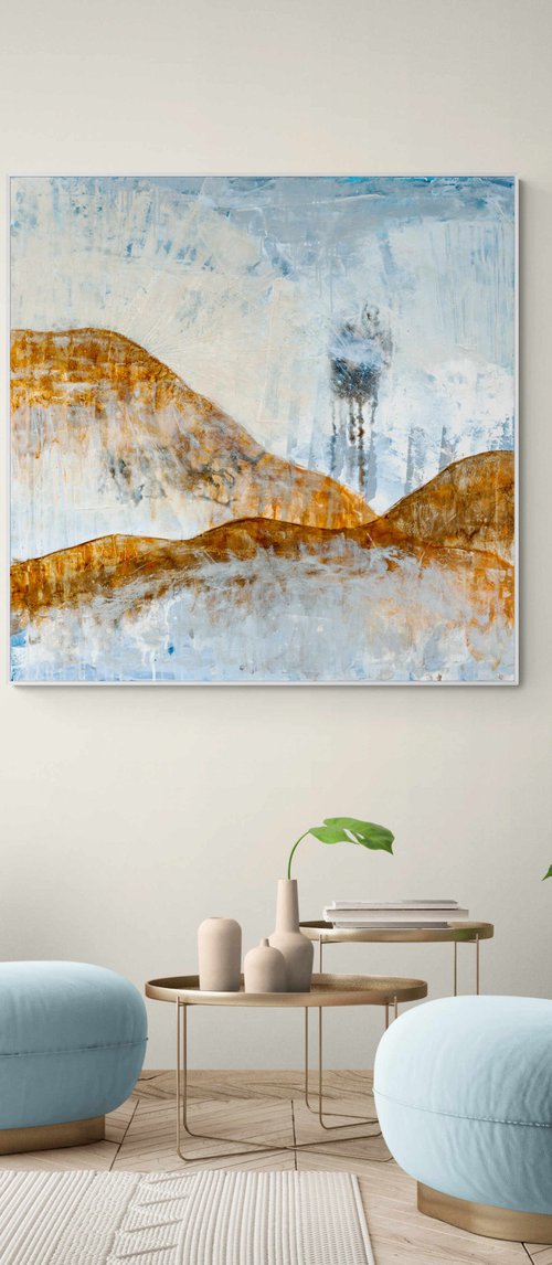 Waves II  - panel 2 by Elide Pizzini
