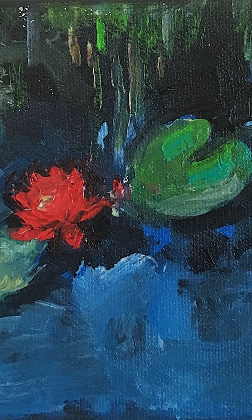 Red Lily by Arun Prem