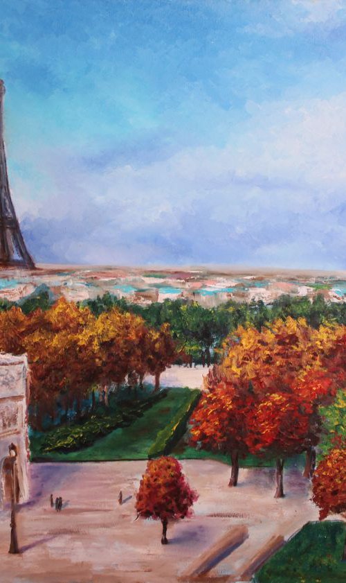 Autumn in Paris, cityscape by Dmitry Fedorov