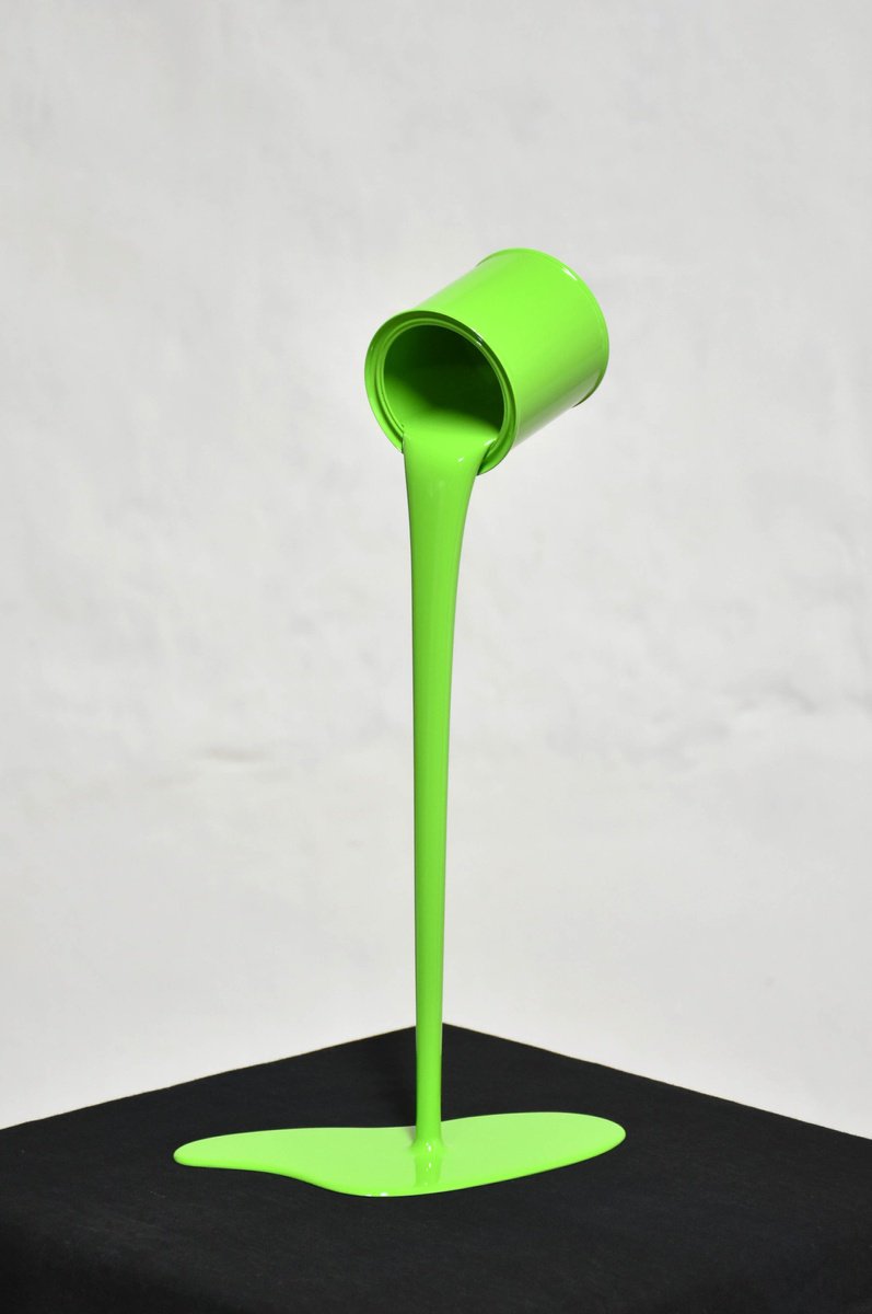 Urban And Pop Sculpture , Green Addiction By Yannick Bouillault, 8 X 15, Artwork For Sale On Artfinder