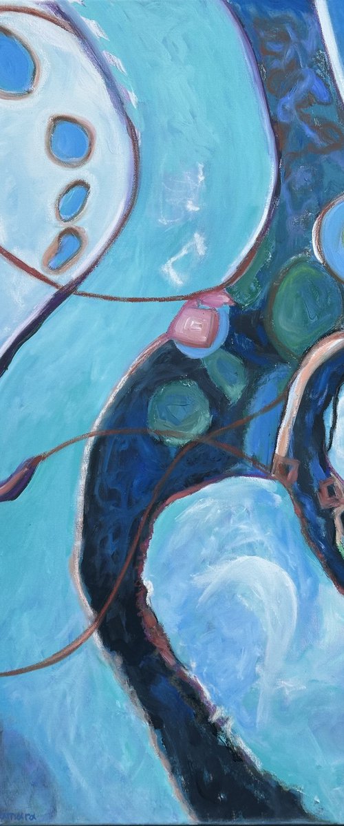Listening to the Blue by Olga McNamara BiennaleArtist
