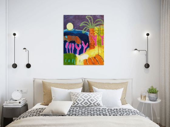 Palm at Moonlight