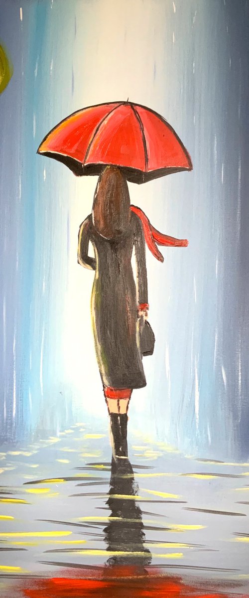Midnight Umbrella 7 by Aisha Haider