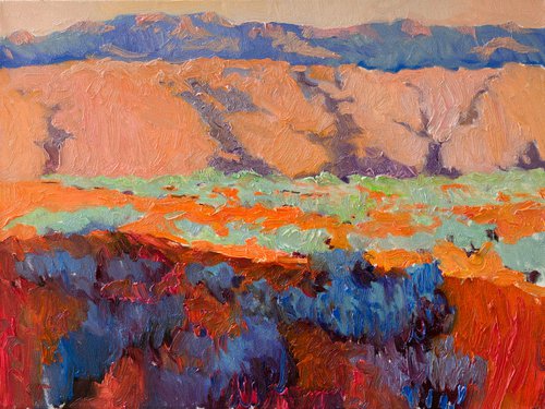 Evening Colors of  High Deserts by Suren Nersisyan