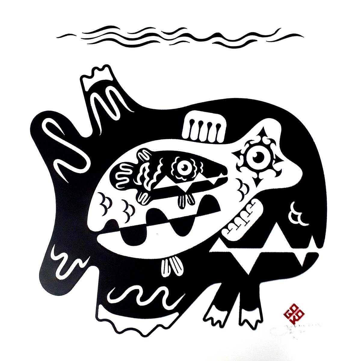 Illustrative Print , Masks By Gokhan Okur, 20 X 20, Artwork For Sale On Artfinder