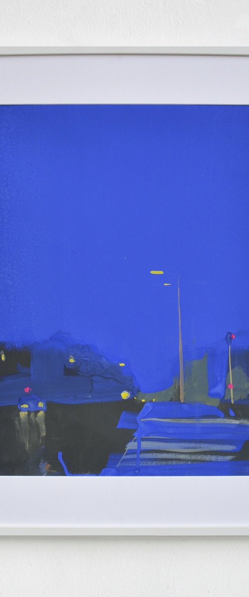 Evening On Bulvaro-Kudriavska Str. Painting by Igor Nekraha