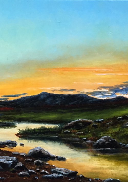 The evening by Oleg Baulin