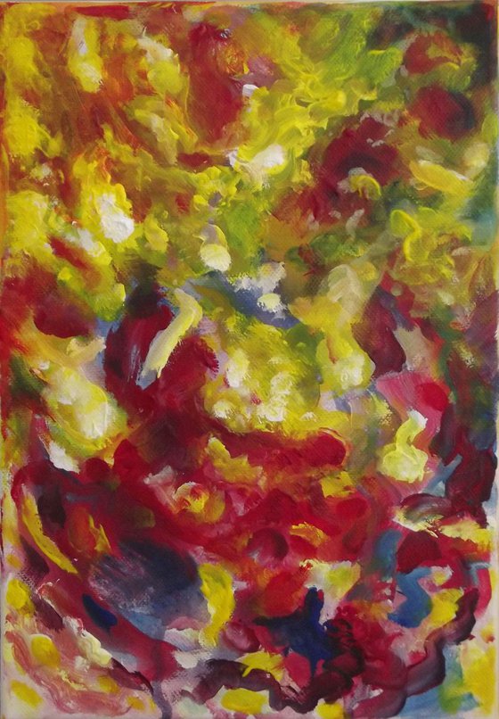 FLOATING COLORS - Abstract Expressionism