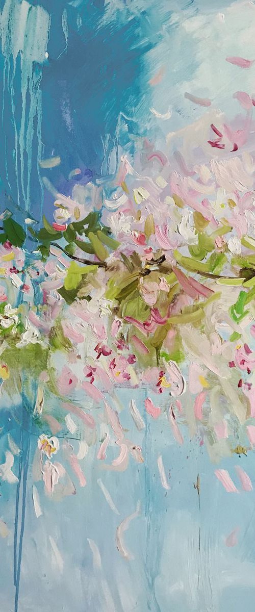 Pink breeze by Lilia Orlova-Holmes