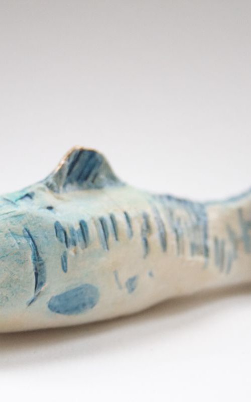 Fish Sculpture by Victoria Lucy Williams