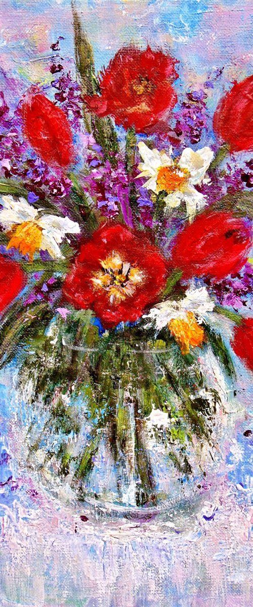 A bunch of happiness by Cristina Mihailescu