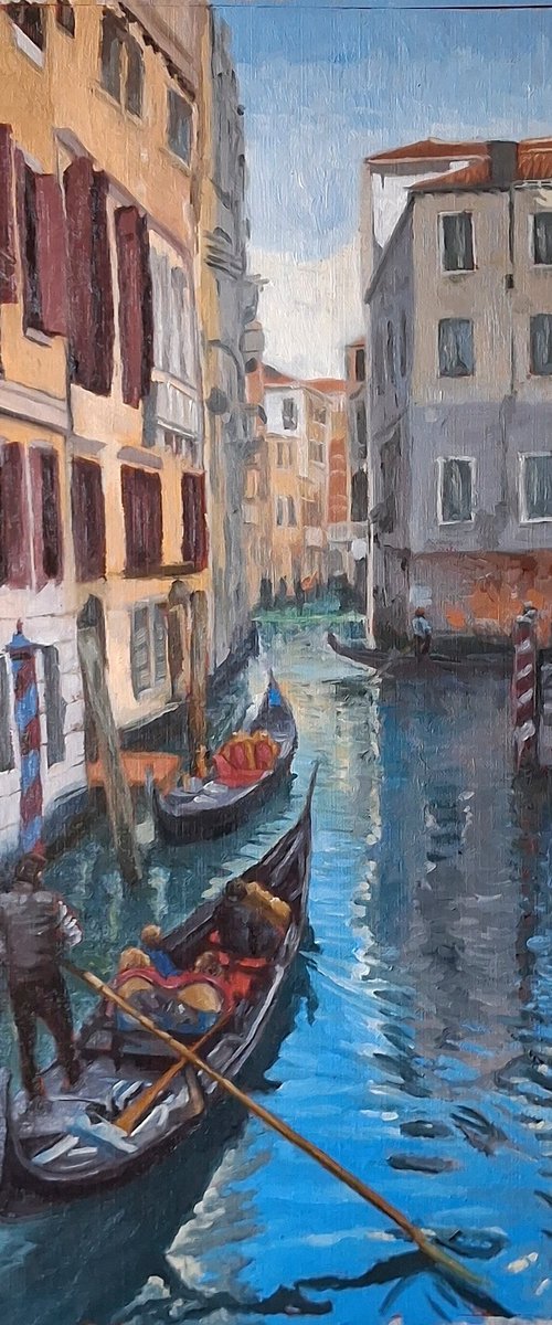 Venice Reflections Riflessi Veneziani 002 by Steffan Johnson