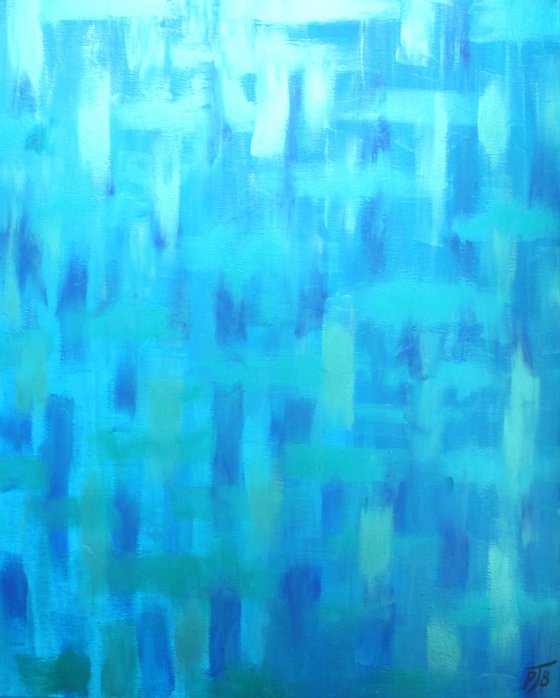 Blue I ( Large 30" x 40 ")