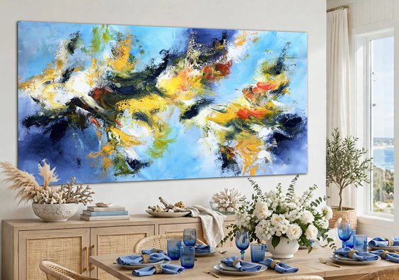 Symphony in Azure and Amber
