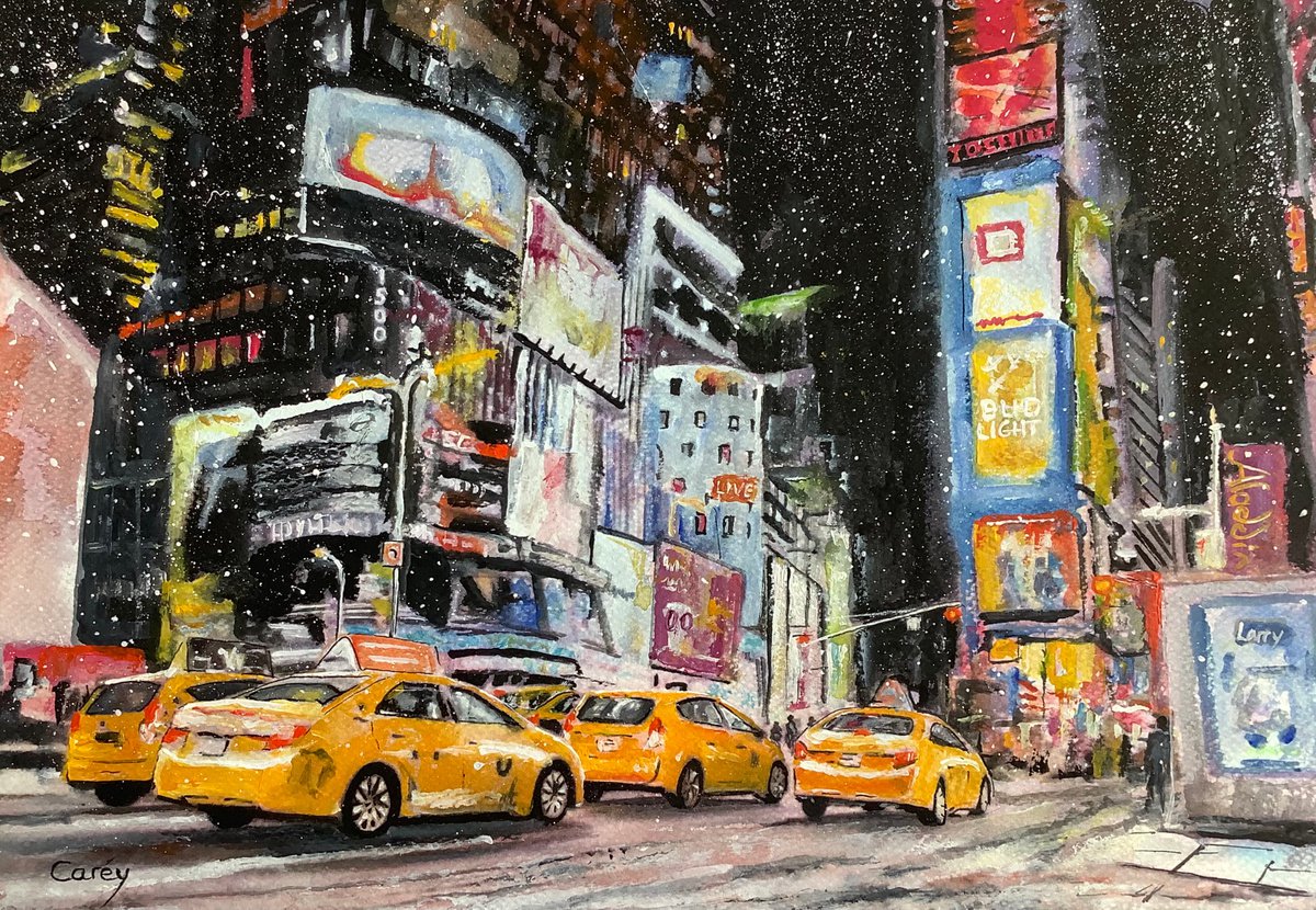 New York Times Square by Darren Carey