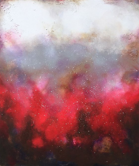 redfulness (100 x 80 cm)