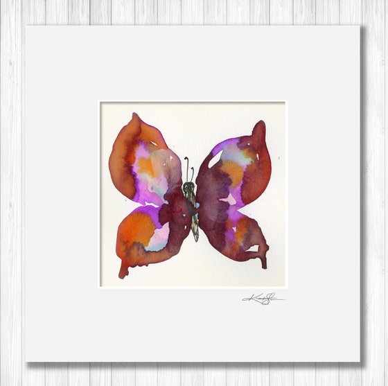 Butterfly Delight 33 -  Painting by Kathy Morton Stanion