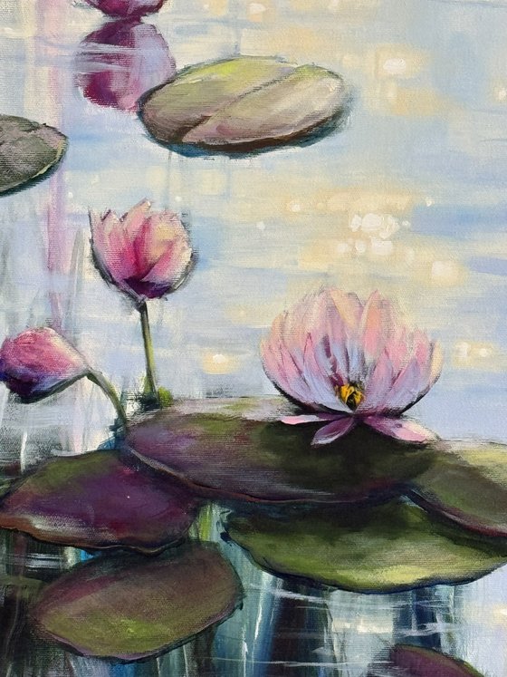 Light & Water Lilies 2