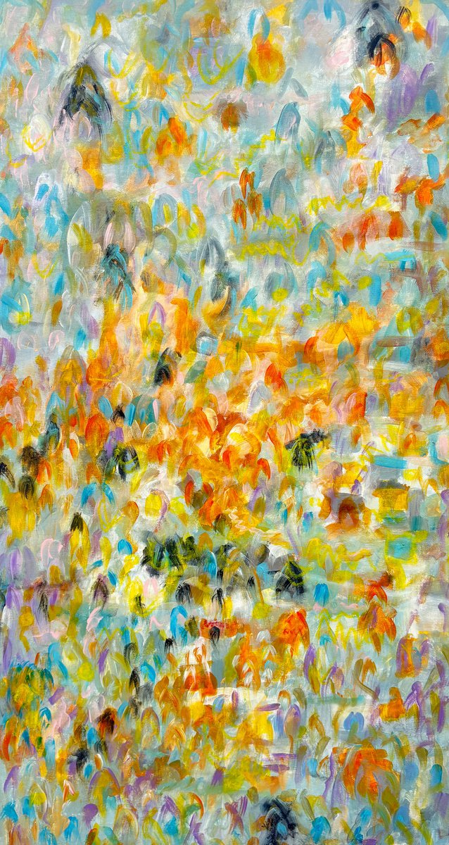 Anatomy Of A Bloom Invasion By Katia Ricci, 20 X 39, Artwork For Sale On Artfinder